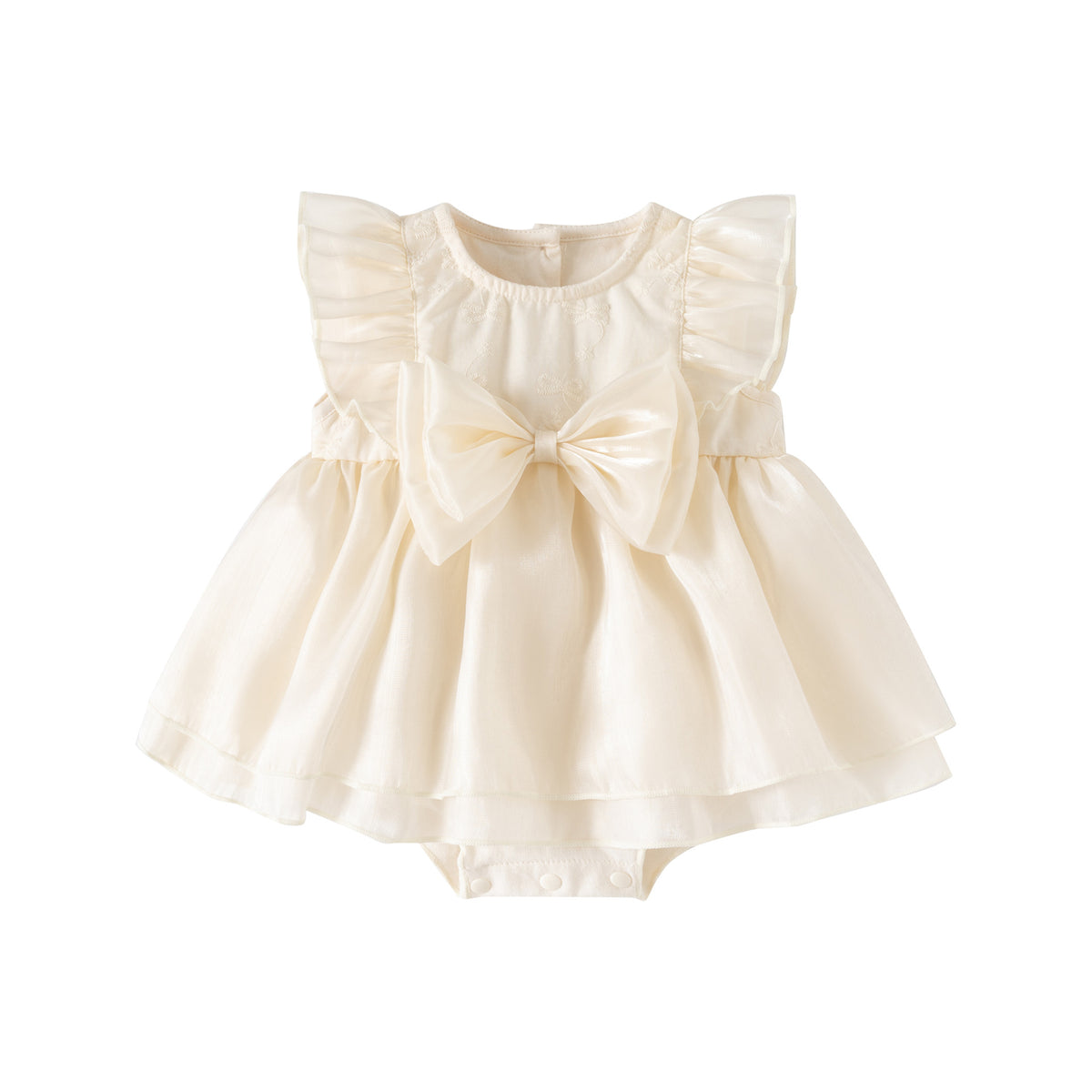 Kids Chiffon Dress for Girls, Birthday Party Princess Dress with Bow, Baby Girl Formal Dress
