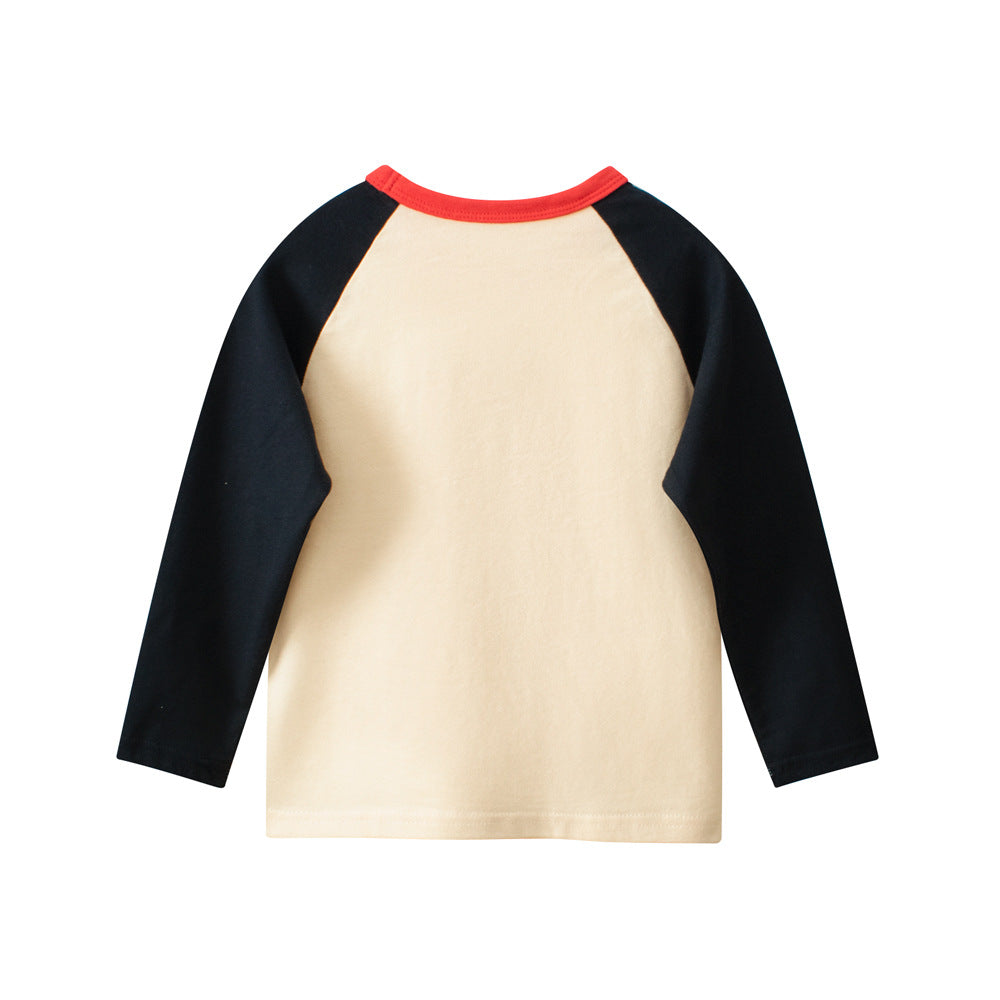 Camiseta Manga Larga de Dibujos para Bebé Niño