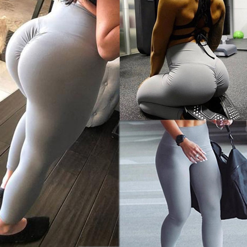 Leggings Deportivos Scrunch Butt de Cintura Alta para Mujer