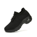 Flying Woven Wedges Casual Shoes Women High Heel Sneakers Women Platform Shoes Zapatilla De Mujer Outdoor Walking Shoes