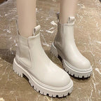 Botines Chelsea Impermeables de Plataforma para Mujer