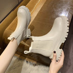 Botines Chelsea Impermeables de Plataforma para Mujer
