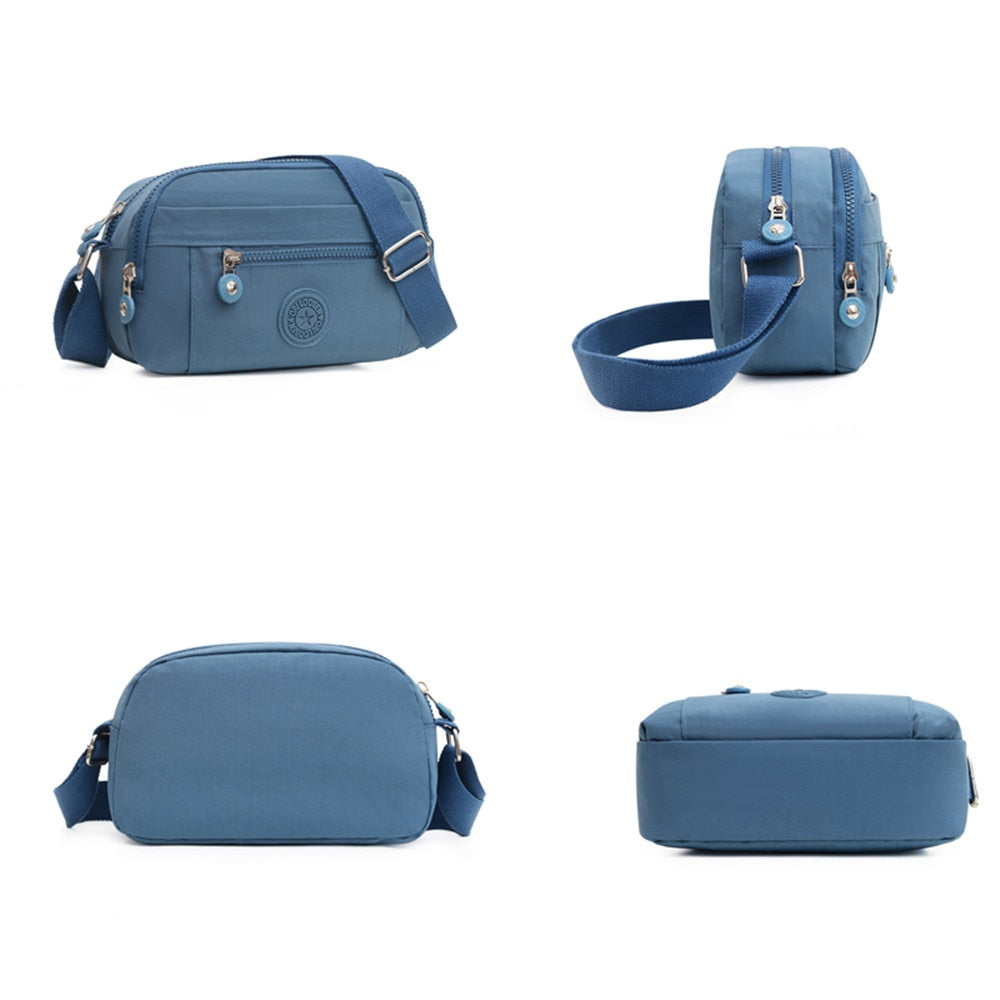 Bolso de Hombro Sólido para Mujer