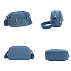 Bolso de Hombro Sólido para Mujer