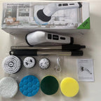 Cepillo Eléctrico Giratorio Inalámbrico | Limpieza Multipropósito para Ducha, Baño, Cocina y Azulejos