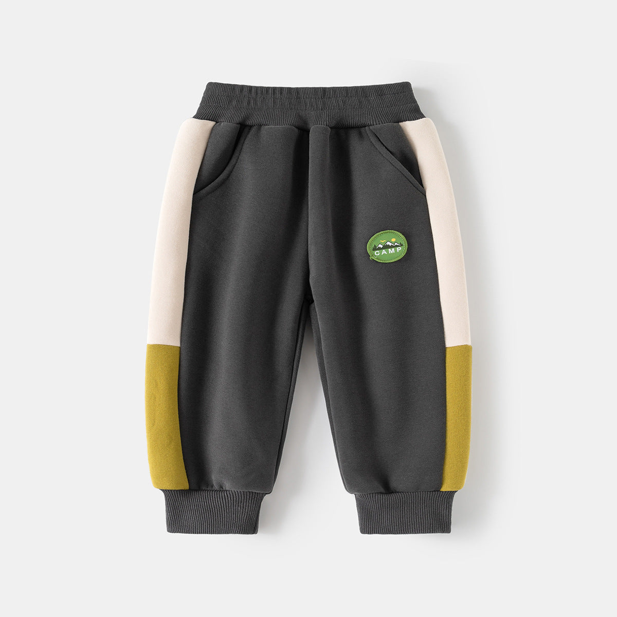 Casual Color-blocked Sweatpants for Boys Spring Outfits Kids Toddler Baby Clothing  Pants Wholesale