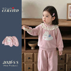 Girls' Outfit Baby Top Infant Sweatpants Cute Children's Clothes Kids Clothing