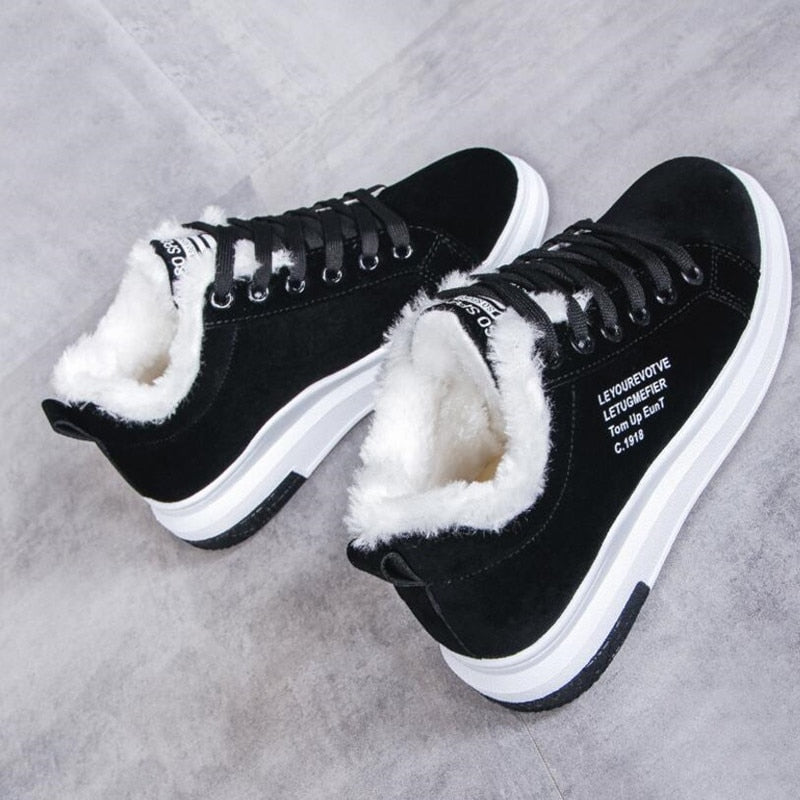 Botas de Invierno con Pelo Cálido para Mujer
