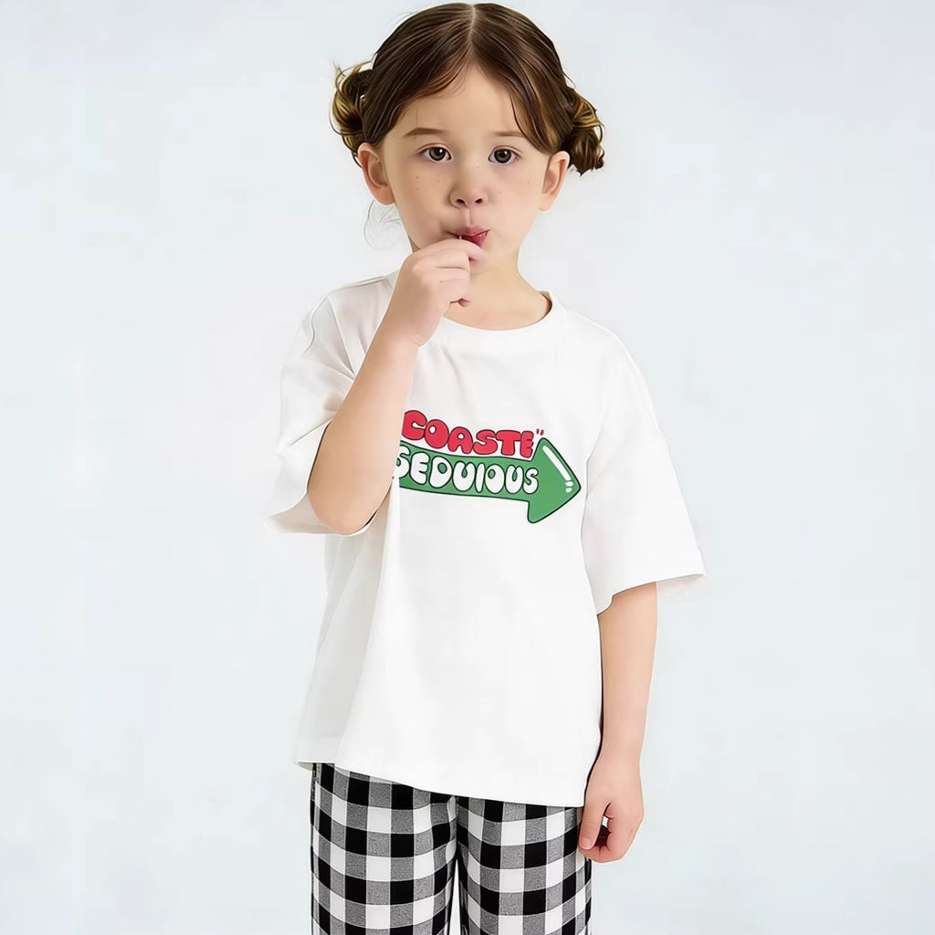 Camiseta Manga Corta para Bebé Niño y Niña