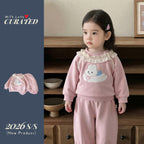 Girls' Outfit Baby Top Infant Sweatpants Cute Children's Clothes Kids Clothing