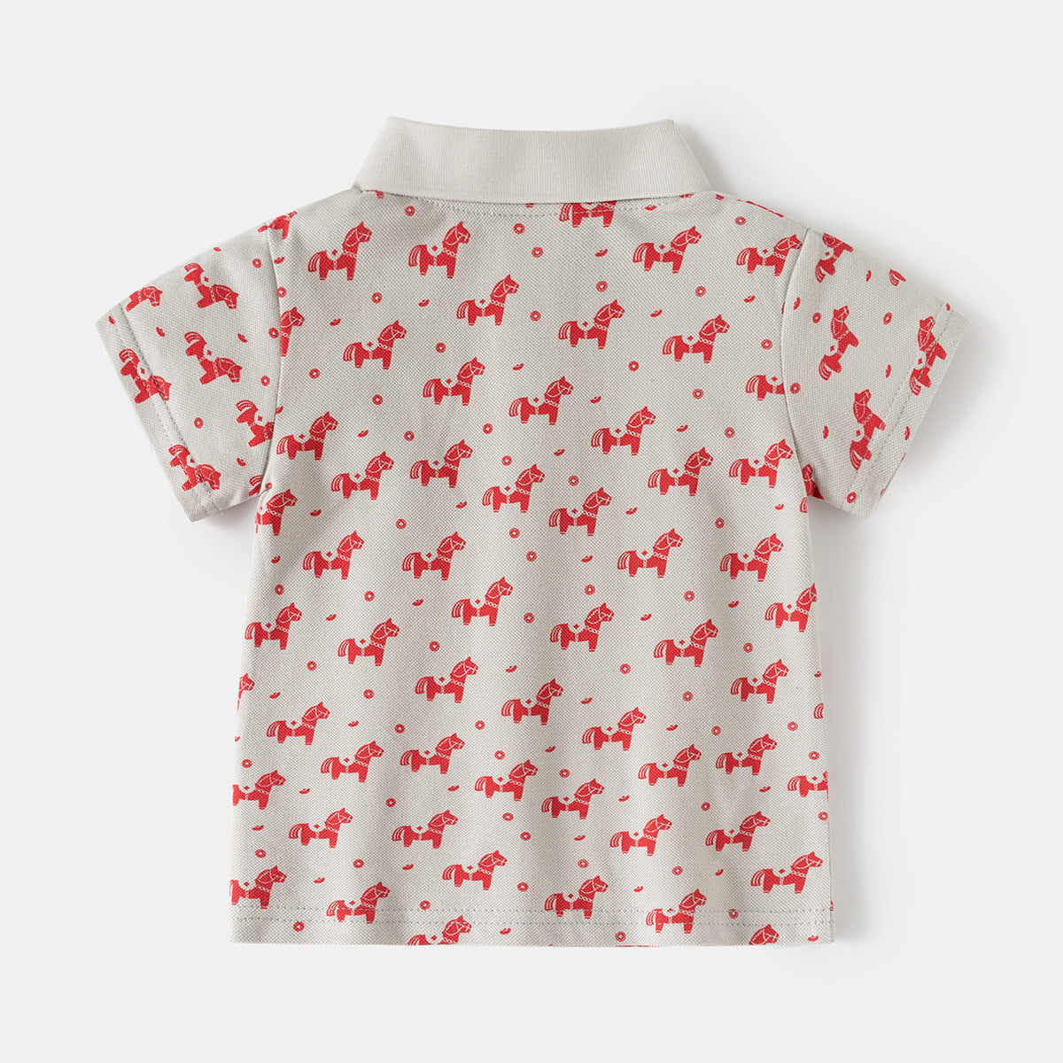 Camiseta Manga Corta con Estampado de Dibujos para Bebé
