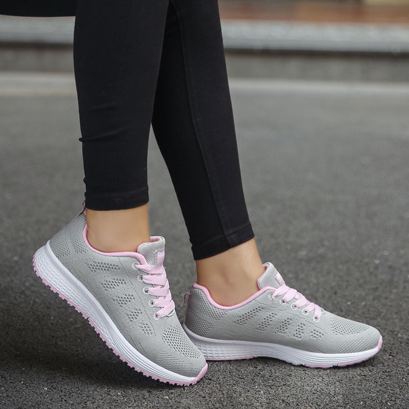 Zapatillas Blancas de Plataforma para Mujer