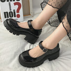 Zapatos de Tacón Alto Mary Jane de Charol para Mujer