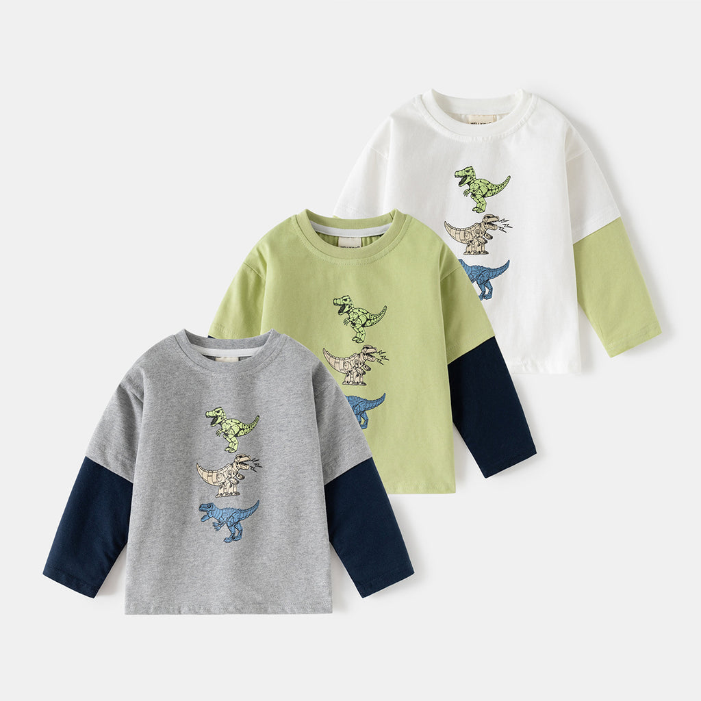 Camiseta de Manga Larga para Bebé Niño