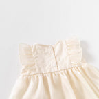 Kids Chiffon Dress for Girls, Birthday Party Princess Dress with Bow, Baby Girl Formal Dress
