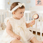 Kids Chiffon Dress for Girls, Birthday Party Princess Dress with Bow, Baby Girl Formal Dress