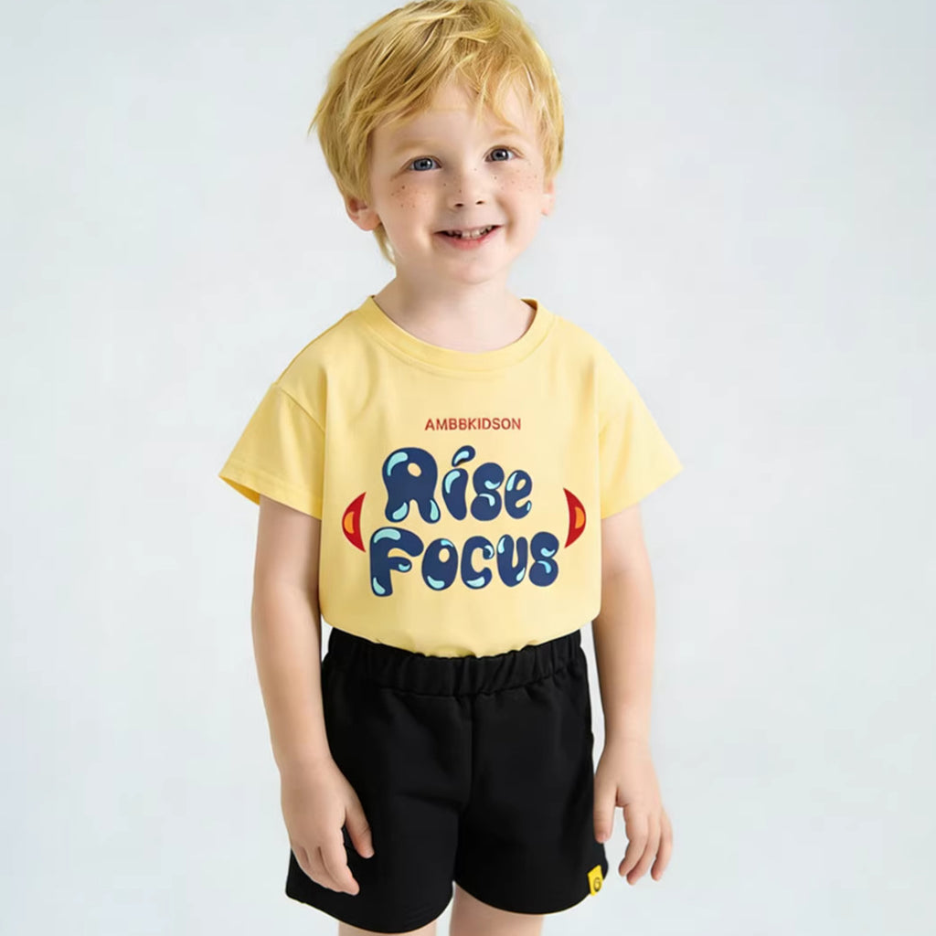 Camiseta Manga Corta para Bebé Niño y Niña