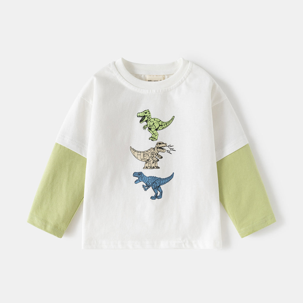 Camiseta de Manga Larga para Bebé Niño