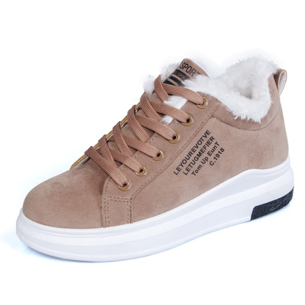 Botas de Invierno con Pelo Cálido para Mujer