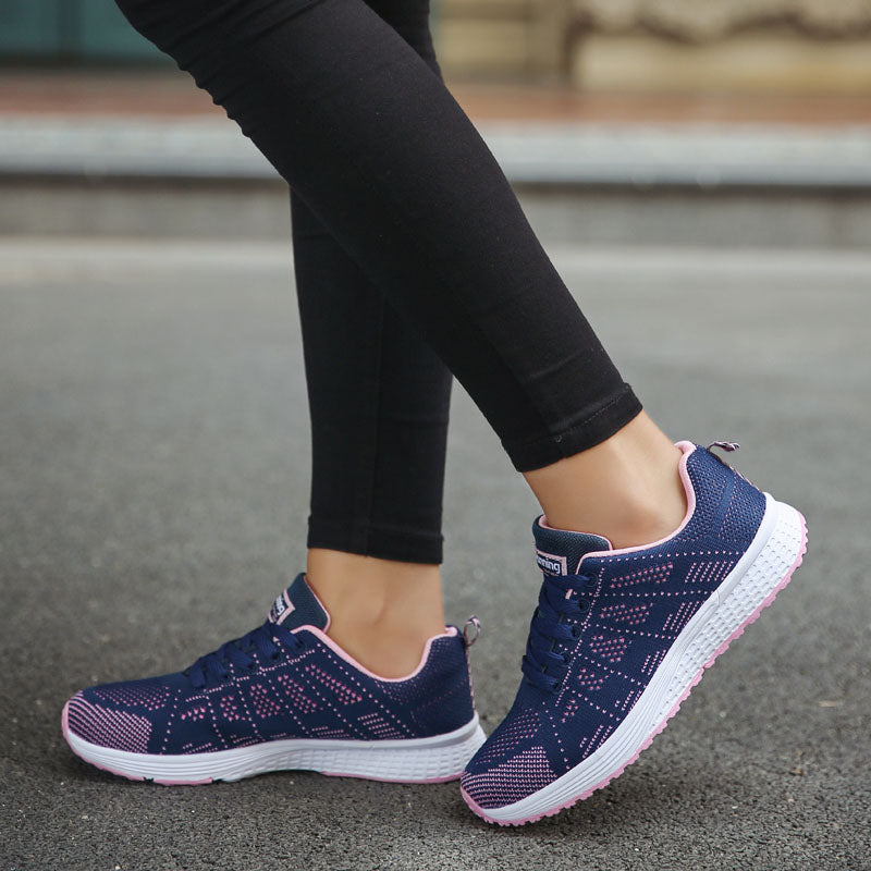 Zapatillas Blancas de Plataforma para Mujer