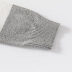 Men's Children Lightweight Round Neck Pullover Knitwear Baby Color-block Sleeve Sweater Kids Casual Top