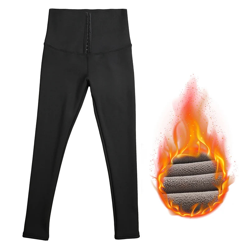 Leggings de Cintura Alta Cálidos para Deporte