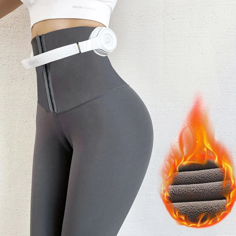 Leggings de Cintura Alta Cálidos para Deporte