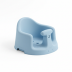 Silla de baño bebé silicona color azul niño