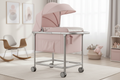 SmartCuna Glow - Rosa Bloom en habitación moderna